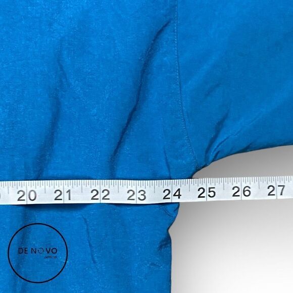 Northern Reflections Men’s Vintage Full Zip Windbreaker Jacket Size Medium Blue - Picture 7 of 7